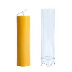 Candle Mold Conjoined Cylindrical Durable DIY Plastic Mould