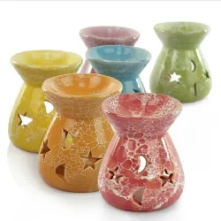 Candle burner oil holder