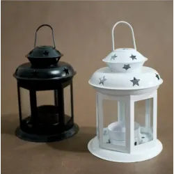 metal windproof lamp candle holder