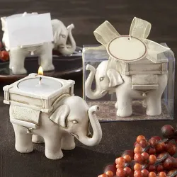Retro Elephant Tea Light Lantern