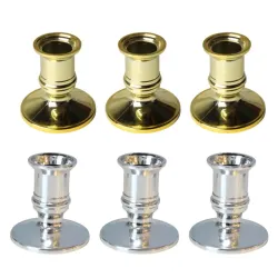 6 x Candle Holders for Pillar Candles