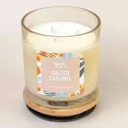 Happy Island Salted Caramel Scented Soy Candle