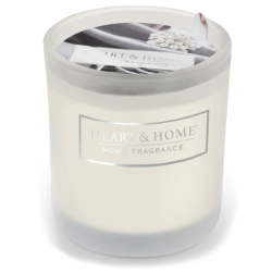 HEART & HOME Cashmere Glass Votive Soy Candle