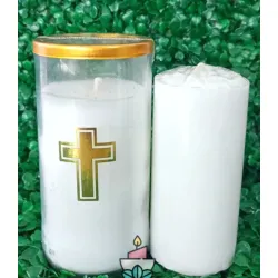 Unscented Altar Prayer Candle