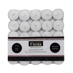 Fiesta Unscented Tea Lights
