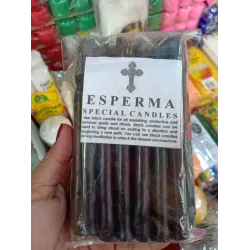black candle esperma 20pcs