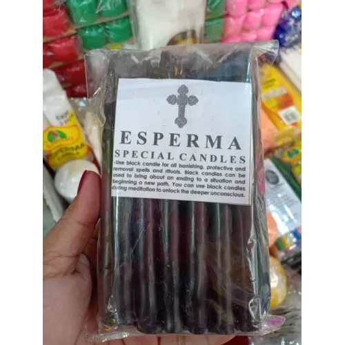 black candle esperma 20pcs