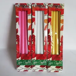 Export Taper Candle 4pcs/pack Unscented