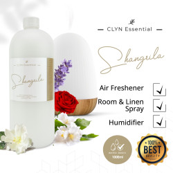 CLYN Essential Sh@ngri-La Humidifier/Diffuser Scent, Water-Based Linen Spray, Air Freshener (1000ml)