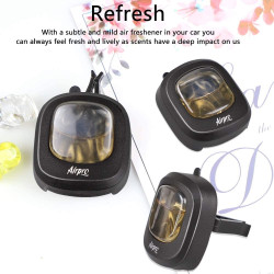 Airpro Car Air freshener Clip 4ML and Airpro Car Perfume 7.5ML