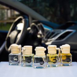 CAR BUDDY Premium Hanging Diffuser / Car Air Freshener with FREE Vent Clip Holder