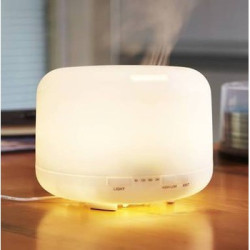 500ML Essential Oil Diffuser Cool Mist Humidifier with 7 Colors LED Lights