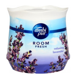 Ambi Pur Room Freshener Gel Relaxing Lavender 180g Set of 8