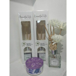 2 Pcs. Reed oil Diffuser + 1 Gel Air Freshener