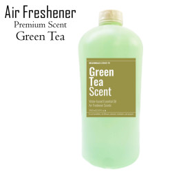 1 Liter Water Based Essential Oil Air Freshener GREEN TEA Premium Scents with Antibacterial